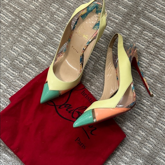 Christian Louboutin Air Chance 120PAT/KID/CAL - Picture 6 of 6